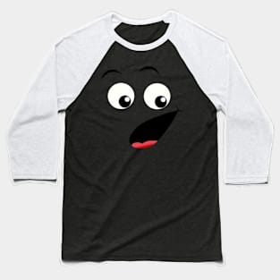 Emoji - surprised face Baseball T-Shirt